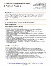 Family Nurse Practitioner Resume Samples Qwikresume