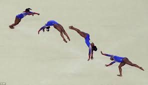 Simone Biles Wins Gold Again With Stunning Floor Routine Simone Biles Female Gymnast Gymnastics