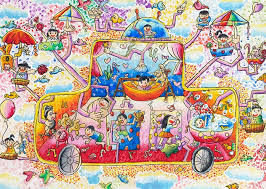 2012 Gold Winner Wiran Honthumma Thailand Age 9 Art Contest Art Drawing For Kids