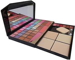 5 pieces basic big kabuki makeup brushes and 9 pieces precise eye makeup brushes soft and silky to the touch, the brushes are dense and shaped well. Buy Tya Laptop Fashion Makeup Kit With 48 Colour Eye Shadow Compact And Blusher Etc 590 Online At Low Prices In India Amazon In
