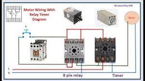 Operating range voltage for 12 vdc. Timer Switch Control Start And Stop By Relay Timer Youtube