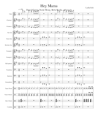 The official afrojack facebook page! Hey Mama David Guetta Ft Nicki Minaj Bebe Rexha Afrojack Sheet Music For Trumpet In B Flat Trombone Flute Clarinet In B Flat More Instruments Marching Band Musescore Com