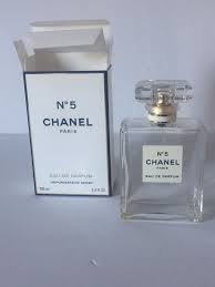 Chanel No 5 Eau De Parfum 100ml 3 4fl Oz Empty Spray Bottle Collectible With Box Eau De Parfum Chanel No 5 Spray Bottle