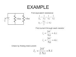 Where it is the equivalent resistance and it can be calculated by using the formula: Series And Parallel Circuits Series Circuit Current Must Pass Through All Resistors Ppt Download
