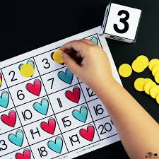 This video will show you how to create connect the dots (dot to dot) puzzles using letters, phrases, words or simple math formulas. Valentine S Day First To 20 And 50 Activity A Dab Of Glue Will Do