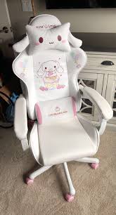 New Products Wcg Gaming Chair Girls Cute Cartoon Computer Armchair Office Home Swivel Massage Chair Lifting Adjustable Chair Office Chairs Aliexpress