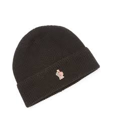 Moncler Grenoble Men S Ribbed Skull Cap Black 149 Liked On Polyvore Featuring Men S Fashion Men S Accessories Men Wool Hat Men Hats For Men Mens Caps