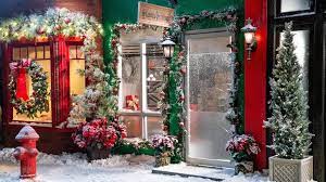 Christmas Village Zoom Background Christmas Background Hallmark Channel Holiday Background