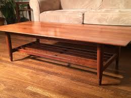 Willet Solid Cherry Mid Century Coffee Table Mid Century Coffee Table Coffee Table Table