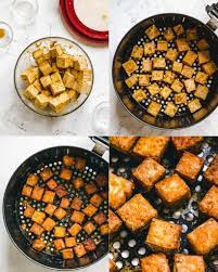 Quick And Easy Crispy Air Fried Tofu Okonomi Kitchen Recipe Tofu Recipes Easy Fried Tofu Firm Tofu Recipes