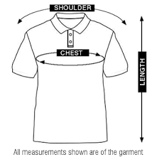 polo t shirt size chart india best picture of chart