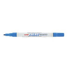 Uni Paint Marker Fine Line Px 21 Light Blue Joggles Com