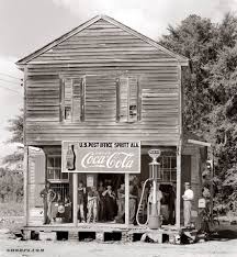 Walker Evans Sprott Post Office Alabama 1935 Old Photos Walker Evans Old Gas Stations