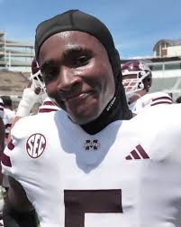 Isaac Smith Football Mississippi State Gets Hit Hard