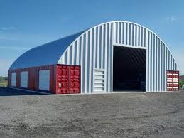 Shipping container barns can either be 20ft or 40ft long using shipping containers or longer if required by simply adding additional containers along the length. Shipping Container Roof Trusses Steel Buildings By Metal Pro Buildings