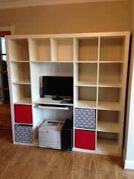 Pin Auf Ikea Kallax Hack Schreibtisch