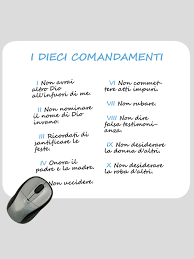 10 ma gesù gli rispose: Mousepad I Dieci Comandamenti Sfondo Bianco In Tessuto Impermeabile Italia Mousepad Articoli Religiosi Libreriadelsanto It