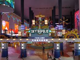This picture taken on june 30, 2019 shows people walking at an indoor amusement park in genting highlands resort outside of kuala lumpur. Genting S First World Indoor Theme Park Is Now Skytropolis Funland Lifestyle Rojak Daily