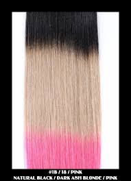 I made this video because i have. 18 Remy Hair Extensions Natural Black Blonde Pink