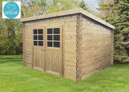 Une demande de permis de construire n'est donc pas obligatoire. Abri De Jardin En Bois Traite Autoclave 28mm Brest 2 Portes Solid Pas Cher Achat Vente