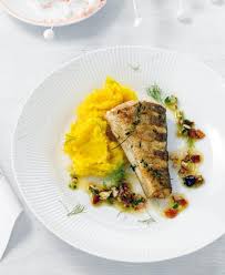 Seehecht Mit Safran Kartoffelpuree Rezept Rezepte Kartoffelpuree Lebensmittel Essen
