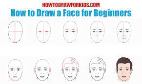 How To Draw A Face For Beginners | Very Easy Drawing Tutorial