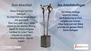 Texte Und Spruche Zum Abschied Von Kollegen Artesklassik Skulpturen