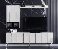 Zunächst findest du hier eine übersicht verschiedener tv sideboards unserer wahl, danach folgt eine. Casa Padrino Luxus Art Deco Tv Schrank Weiss Schwarz Silber 208 X 44 X H 64 Cm Edler Wohnzimmer Fernsehschrank Mit 4 Turen Art Deco Mobel