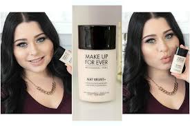 makeup forever mat velvet foundation