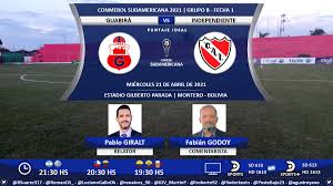 Independiente vs guabirá scores en direct, statistiques & équipes 26/05/2021 conmebol sudamericana estadio libertadores de américa. Puntaje Ideal On Twitter Sudamericana Guabira Vs Independiente Relator Giraltpablo Comentarista Fabig08 Directvsports 610 1610 Hd Directvsports Sudamerica 613 1613 Hd Sudamericanaendirectv