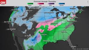 Rain and storms cause power outages, messy morning commute. Weather Forecast Rain Snow And Ice In Store For Central Us Cnn Video