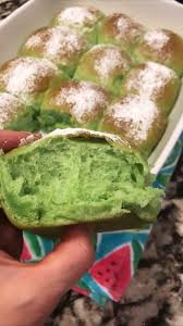Coconut Pandan Milk Bread Recipe In 2020 Milk Bread Recipe Filipino Food Dessert Pandesal Recipe