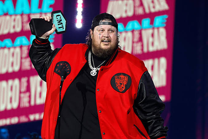 Jelly Roll in Tears As He Claims CMT Male Video of the Year Win