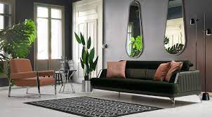 rosso modern koltuk takimi yesil gri evtalya koltuklar ev dekoru modern