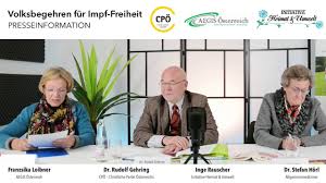 Allen, denen die zukunft unserer jugend und damit die zukunft österreichs ein ernsthaftes anliegen ist, sind eingeladen, mitzuhelfen. Volksbegehren Fur Impf Freiheit Presseinformation Youtube