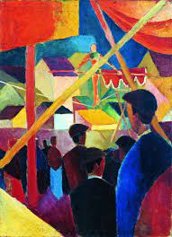 Die maler august macke und hans thuar. So Geht Kulturvermittlung Im Digitalen Raum Commuwity Event Zu August Macke Durchblick