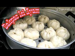 Resep (8 buah bakpao) isian ayam : Membuat Bakpao Isi Ayam Youtube