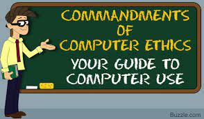The commandments were introduced in the paper in pursuit of a 'ten commandments' for computer ethics by ramon c. Computer Ethics Is A Philosophy That Includes A Set Of Ethical Values That A Computer User Should Adhere To The Ten Commandmen Computer Ethics Ethics Computer