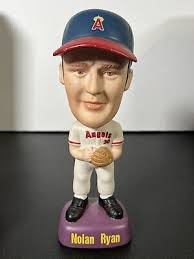 Vintage 1995 Nolan Ryan SAMS Bobblehead LA California Angels w/box