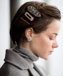 22 Ways To Wear Barrettes Like A Fashion Girl Short Hair Accessories Bead Hair Accessories Barrettes
