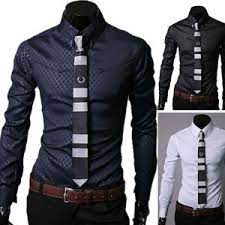 Stylish Designer Men Long Sleeve Slim Fit Shirt Tops Casual Formal Dress Shirts Men Shirt Style Slim Fit Casual Shirts Mens Shirt Dress