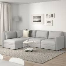 Vallentuna Modular Corner Sofa 3 Seat With Storage Orrsta Light Gray Ikea In 2020 Vallentuna Sofas For Small Spaces Modular Corner Sofa