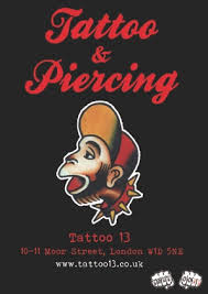 There are few factors that will influence on the price such as level of detail, the positioning of the tattoo, size, colour/shading and the complexity of the design. Piercing Tattoo13 Tattoo And Piercing Studio Soho London