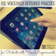 Lesson Plan Ios Voiceover Gestures Practice Ipad Learning Technology Lesson Plans Education Tech