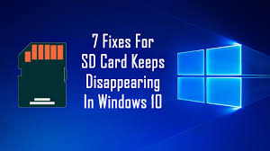 If not, go on to the next step. 7 Fixes For Sd Card Keeps Disappearing In Windows 10