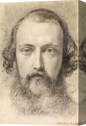 Portrait of The Actor Bogumil Dawson As Richard III Canvas Paintings for  Sale