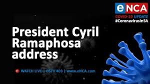 President Cyril Ramaphosa Addresses The Nation Youtube