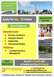 Do You Want To Study In Canada Apply In Vcc Vancouver Community College For January201 Community College Computer Science Engineering Business Management