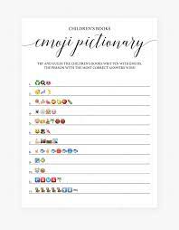 It's not easy, but it will be fun! Simple Emoji Pictionary Baby Shower Game Printable Free Printable Baby Shower Emoji Game Hd Png Download Transparent Png Image Pngitem