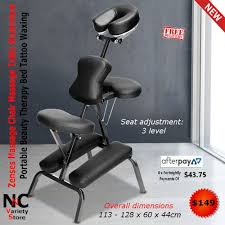 Zenses Massage Chair Massage Table Aluminium Portable Beauty Therapy Bed Tattoo Waxing In 2020 Simple Storage Aluminum Table Massage Table